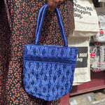Load image into Gallery viewer, Sequin Handbag - Royal Blue
