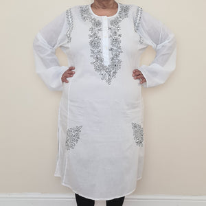 Kaftan Dress - Assorted Embroidery Colours