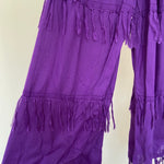 Load image into Gallery viewer, Fringe Trousers - Purple

