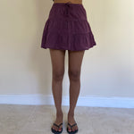 Load image into Gallery viewer, Cotton Sequin and Beaded Mini Skirt - Assorted Colours - 14&quot;
