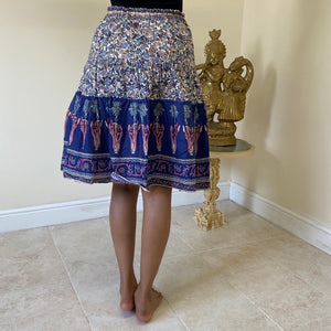 Maya Printed Midi Skirt - Assorted Colours