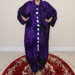 Load image into Gallery viewer, Multiway Velvet Dress - Purple Tie Dye
