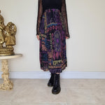 Load image into Gallery viewer, Printed Crinkle Midi Skirt
