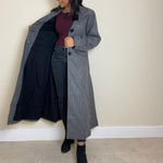 Load image into Gallery viewer, Houndstooth Wool Coat
