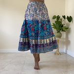 Load image into Gallery viewer, Maya Printed Cotton Skirt - Assorted Colours
