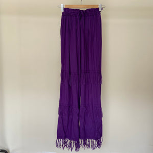 Fringe Trousers - Purple