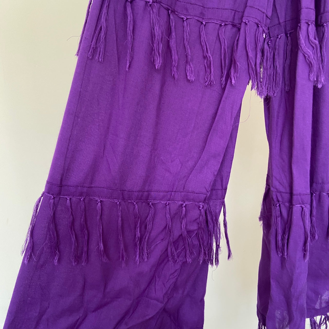 Fringe Trousers - Purple