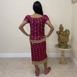 Load image into Gallery viewer, Sari Two Piece - Fuschia
