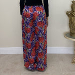 Load image into Gallery viewer, Floral Printed Trousers - Purple
