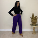Load image into Gallery viewer, Sari Trousers - Purple
