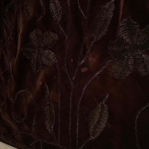 Cotton Velvet Waistcoat - Brown