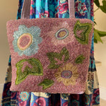 Load image into Gallery viewer, Beaded Handbag - Lilac
