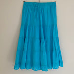 Load image into Gallery viewer, Cotton Sequin and Beaded Midi Skirt - Assorted Colours - 30&quot;
