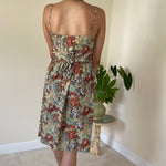 Load image into Gallery viewer, Floral Summer Dress - Green
