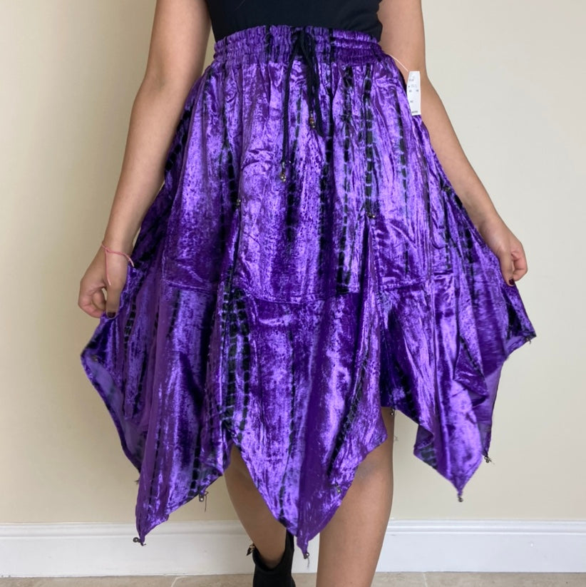 Velvet Pixie Skirt - Assorted Colours