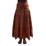 Load image into Gallery viewer, Tiered Pixie Maxi Skirt - Assorted Colours
