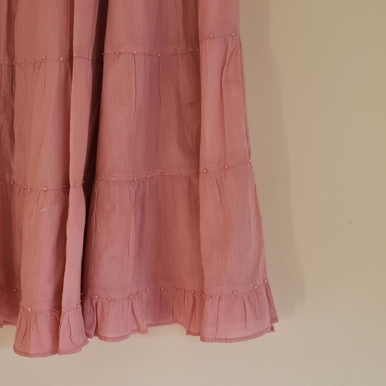 Cotton Sequin Maxi Skirt - Assorted Colours