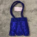 Load image into Gallery viewer, Beaded Handbag - Blue
