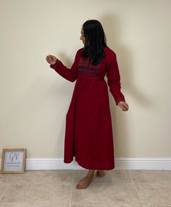Afghan Kuchi Dress - Red
