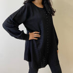 Load image into Gallery viewer, Embroidered Blouse - Black
