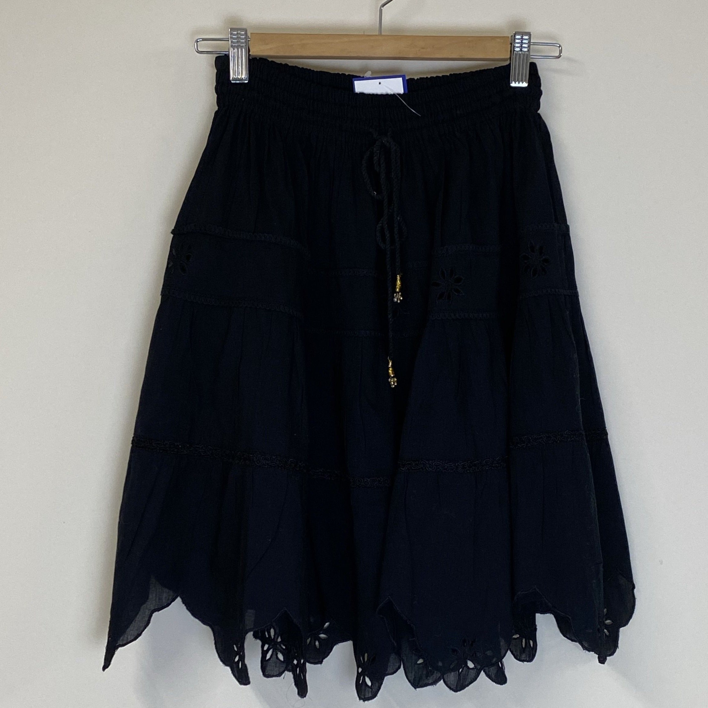 Pixie Midi Skirt - Black