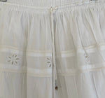 Load image into Gallery viewer, Tiered Pixie Midi Skirt - White
