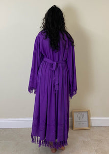 Afghan Kandahari Dress - Purple